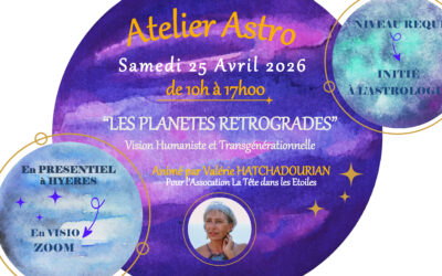 ATELIER ASTRO « LES PLANETES RETROGRADES »
